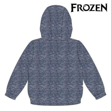 Camisola com Capuz Menina Frozen 74235 Azul marinho - 4 anos