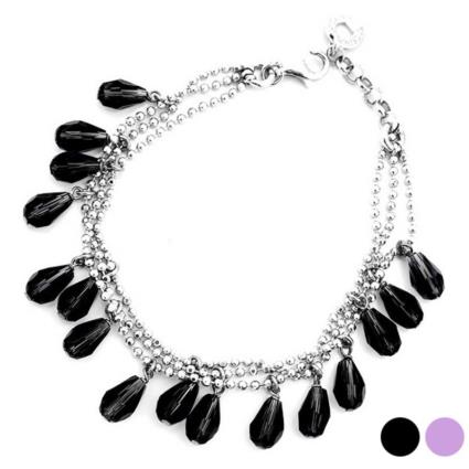 Bracelete feminino Viceroy 1030P000 (19 cm) - Preto