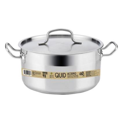 Caçarola com Tampa Quid Azzero Aço inoxidável - 24 cm