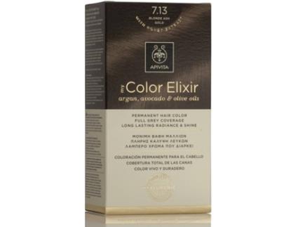 Tinta de Cabelo APIVITA Elixir N7.13 Golden Ash Blonde (15 ml)