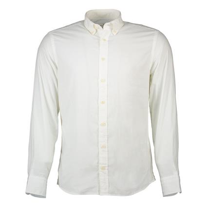 Hackett Camisa Manga Comprida Gmt Dye Oxford XL White