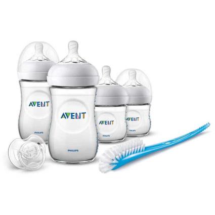 Philips Avent Conjunto De Iniciação Natural Para Recém-nascido 125ml One Size Transparent