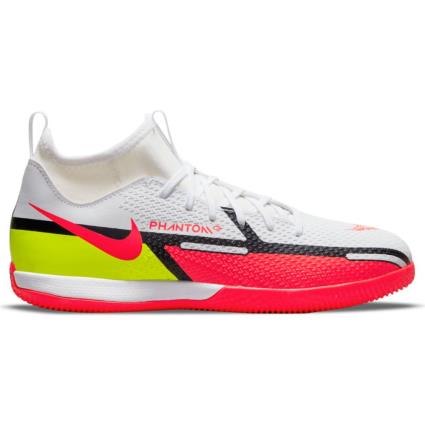 Nike Zapatillas Fútbol Sala Phantom Gt2 Academy Df Ic EU 36 1/2 White / Bright Crimson-Volt