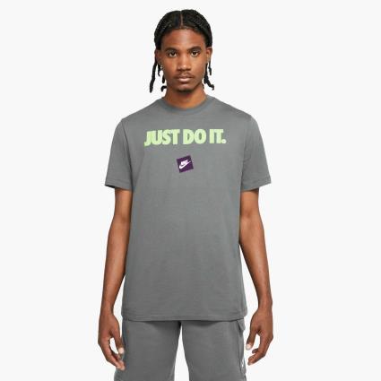 T-shirt Nike JDI - Cinza - T-shirt Homem