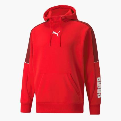 Puma Modern Sports - Vermelho - Sweatshirt Homem