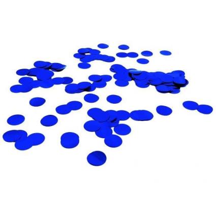 Confetti Foil Redondo 15 Gramas - Azul Médio