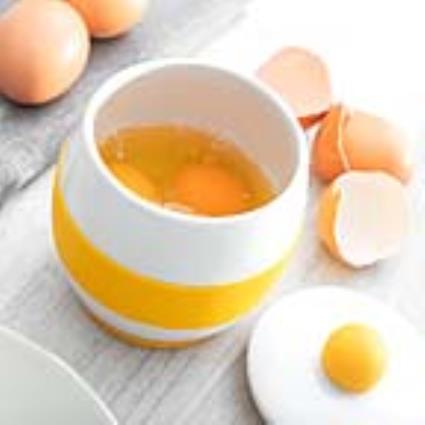 Cozedor De Ovos Cerâmico Para Micro-ondas Com Receitas Eggsira Innovagoods
