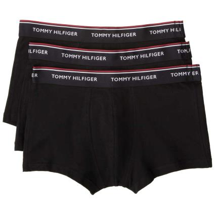 Tommy Hilfiger Underwear Baixo Crescimento Boxer 3 Unidades 2XL Black