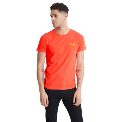 Superdry Camiseta Manga Curta Orange Label Neon Lite XL Volcanic Orange