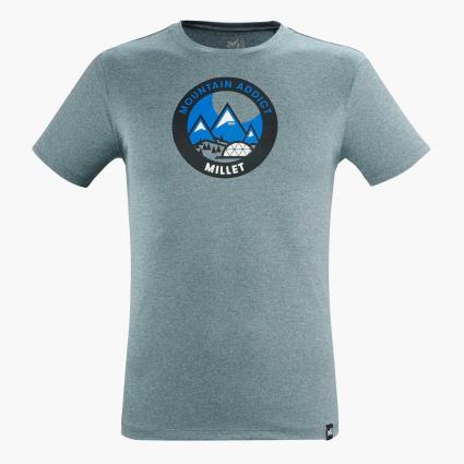 T-shirt Millet Dreamy Peaks - Cinza - Montanha Homem