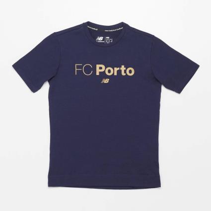 T-shirt FC Porto Graphics 21/22 New Balance - Azul - Rapaz