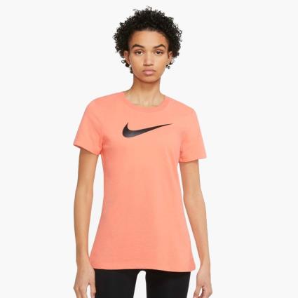 T-shirt Nike Dry Dfc Crew - Rosa - T-shirt Ginásio Mulher