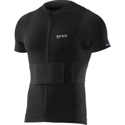 Sixs Jaqueta Protetora Chaqueta Protección Safety S/s Back Safety S/s Back M All Black