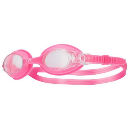 Tyr Óculos De Natação Infantil Swimple One Size Clear / Pink