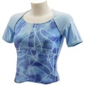 Nike  T-Shirt mangas curtas -  Azul Disponível em tamanho para senhora. IT M,IT L.Mulher > Roupas > Camiseta