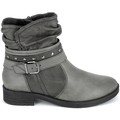 Jana  Botins Boots 25465 Gris  Cinza Disponível em tamanho para senhora. 39,41.Mulher > Sapatos > Botins
