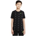 Nike  T-Shirt mangas curtas JR Swoosh  Preto Disponível em tamanho para rapaz EU L,EU XL.Criança > Menino > Roupas > Camiseta