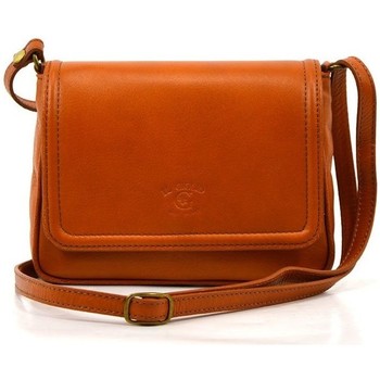 Vera Pelle  Bolsa de ombro VP232C  Laranja Disponível em tamanho para senhora. Único.Bolsas > Bolsa de mão