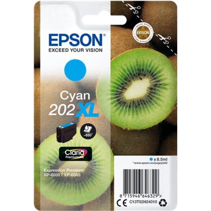 Epson 202XL - C13T02H24010 tinta cian original