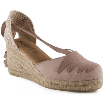 Fiordi Shoes  Alpargatas Sandalia de piel de mujer by TROPPA (R.ST)  Bege Disponível em tamanho para senhora. 36,37,38,39,40,41,35.Mulher > Calçasdos > Espadrilhas