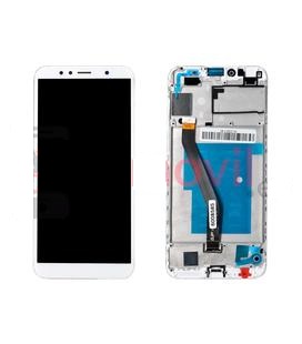 Huawei Y6 2018 Lcd + touch + frame branco compatí.