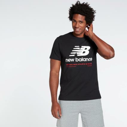 T-shirt New Balance Athletic - Preto - T-shirt Homem tamanho L