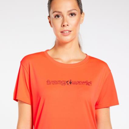T-shirt Trango Viro - Coral - Montanha Mulher tamanho XL