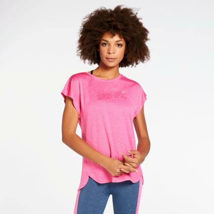 T-shirt Ipso Combi 1 - Rosa - T-shirt Running Mulher tamanho 2XL