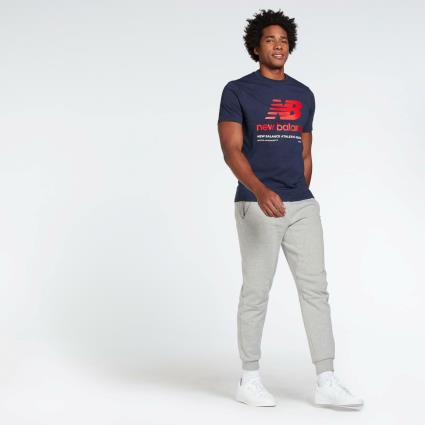 T-shirt New Balance Athletic - Azul - T-shirt Homem tamanho S