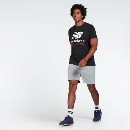 T-shirt New Balance Athletic - Preto - T-shirt Homem tamanho L