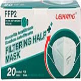 Máscara de Proteção Respiratória FFP2 (20 pcs)
