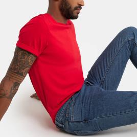La Redoute Collections T-shirt de gola redonda, em algodão, Théo