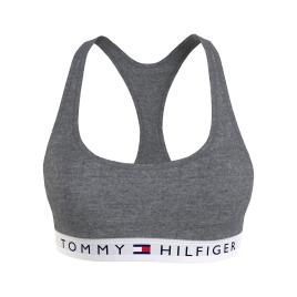 Tommy Hilfiger Soutien de desporto com costas à competição, aba com logótipo