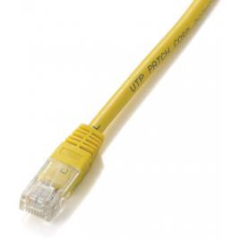 Equip 825460 cabo de rede Amarelo 1 m Cat5e U-UTP (UTP)