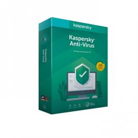 Software Kaspersky Anti-Virus 2020 1 User 1 Ano BOX