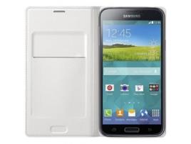 Capa SAMSUNG Galaxy S5 Flip Branco