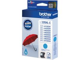 Tinteiro BROTHER LC225XL Azul (LC225XLCBP)