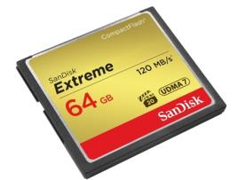Cartão de Memória CF SANDISK Extreme 64GB UDMA 7