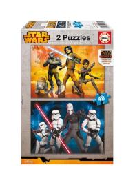 Puzzle Star Wars Rebels 2x48 Peças