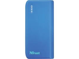 Powerbank TRUST 21225 (4400 mAh - 1 USB - 1 Micro-USB - Azul)
