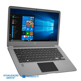 Portátil ioxbook 1404F, 14”, Intel® Celeron® N4020, 4 GB RAM, 128 GB eMMC, Cinzento