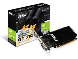 Placa Gráfica MSI GeForce GT 710 (NVIDIA - 2 GB DDR3)