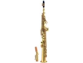 Saxofone Soprano Oqan Oss-610 (Afinação: Bb - Dourado)