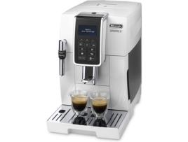 Máquina de Café DELONGHI Dinamica ECAM350.35W (15 bar - 13 Níveis de Moagem)