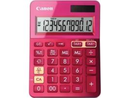 Canon Calculadora LS123K-MPK com ecrã de 12 dígitos, rosa
