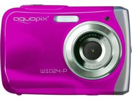 Máquina Fotográfica Compacta  W1024 (Rosa - 16 MP - ISO: 800)