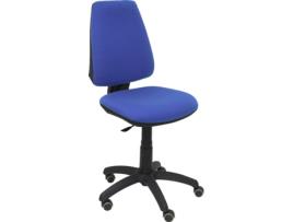 Cadeira de Escritório Operativa PYC Elche CP Azul RP com rodas anti-risco (Sem Braços - Tecido)