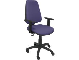 Cadeira de Escritório Operativa PYC Elche CP Azul Claro BA (Braços Reguláveis - Tecido)