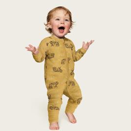 Dim Baby Pijama com fecho, em veludo, 1 mês-2 anos