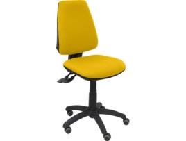 Cadeira de Escritório Operativa PYC Elche S Amarelo RP com rodas anti-risco (Sem Braços - Tecido)